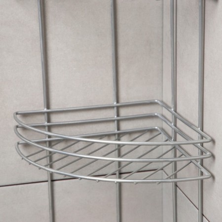 Corner regiment 4-tier, 27 × 21 × 69 cm, chromium color-2