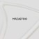 Porcelain dish Magistro "Heart", 24 × 27 × 3 cm, white color