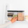 Rectangular container Brabantia Tasty+, dark gray color, 0.7 l