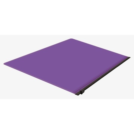 The convert folder on the A5, 150 μm, calligrata pastel, transparent, black zipper, purple, purple-3