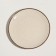 Plate "Pearl", d = 25 cm, beige, porcelain