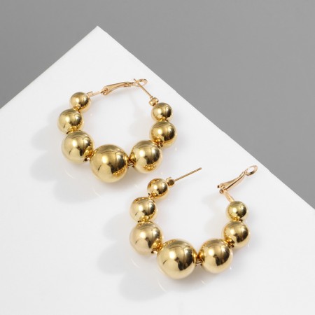 Bus-rings "beads" to reduce, color gold-2
