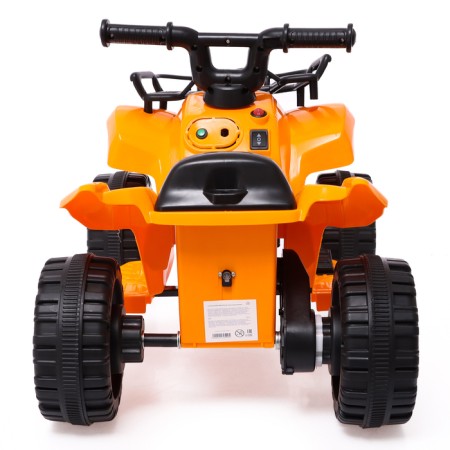 Electric car "ATV", color orange color-3