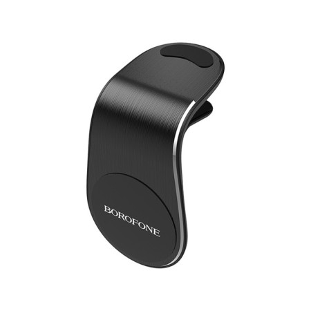 Car holder Borofone BH10, to the deflector, for phones 3.5-6 ", magnetic, black-1