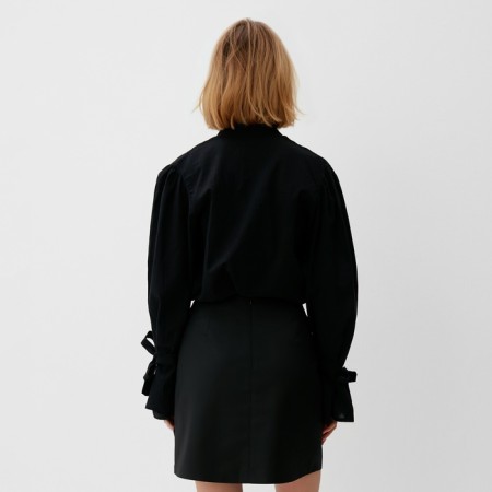 Women's blouse minku: enjoy color black, river 42-5