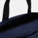 Sports bag with zipper, shoes, long belt, blue color