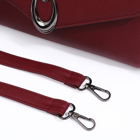 Bag-mixer on lightning, burgundy color-5