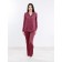 Women's pants, size 44, burgundy color