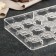 Konfinetta chocolate form "Clover", 27.5 × 17.5 × 2.5 cm, 21 cells (2.5 × 2.5 × 1 cm)