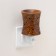 Spinker "pattern" dark brown 7.8x7.8x12 cm