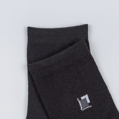 Male socks, size 27-29, black color-1