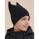 Children's hat, size 48-50, black color