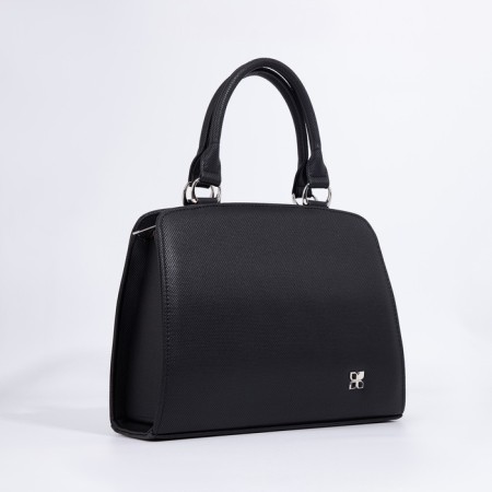 El Masta bag on lightning, external pocket, long belt, color graphite-3