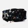 Young backpack from textiles on lightning, 3 pockets, black color