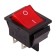 Klavima switch 250V 20A (4C) On -OFF red with backlight (RWB-502, SC-767, IRS-201-1)