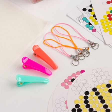 Thermalmodic, 24 colors, 4300 beads, 2 rings, hairpins 3 pcs., Fundamentals 3 pcs., Briters 4 pcs.-1