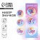 Set of icons "Nyashka cutie", d = 38 mm, 3 pcs