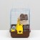 A cage for rodents "Pigger", equipped, 27 x 21 x 26 cm, brown
