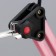 EXCHOUNCE Table lamp E27 40W pink 14.5x14.5x53 cm Risalux