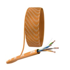 Cable twisted pair era U/UTP 4x2x24 AWG CAT5E CU NG (A) HF 305 m
