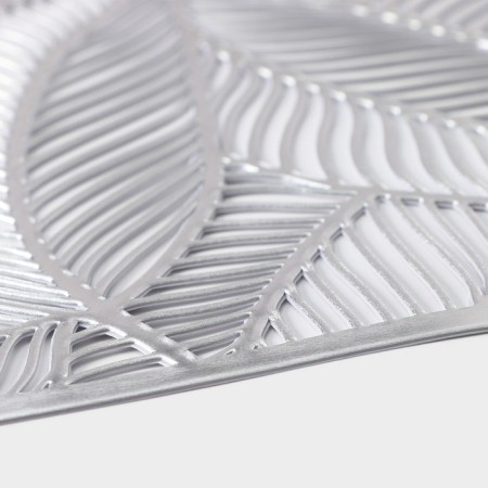 Serving napkin on the table "Listopad", 45 × 30 cm, silver color-4
