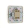 Luazon Lighting "Orion" switch, 10 A, 2 keys, hidden, silver