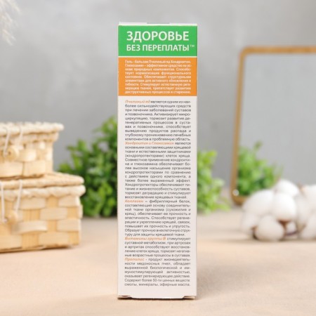 Body gel-balsam be a bee poison with chondroitin and glucosamine, 125 ml-2