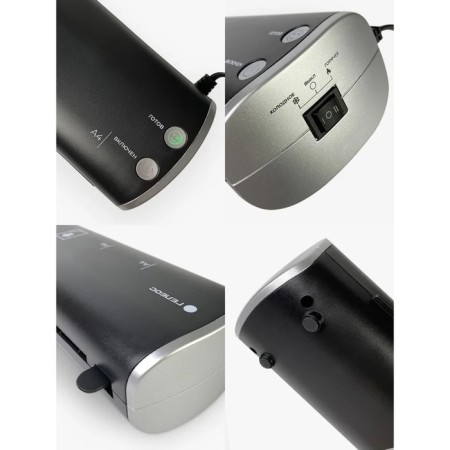 Laminator A4 75-125 μm, 2 shafts, speed 30 cm/min, Geleos "LM-A4MChS", black-silver-9