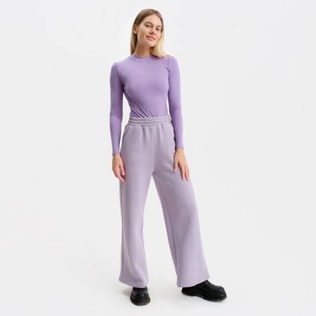 Women's pants, Lavender color, size 44-3