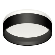 Front nozzle for a lamp body with a diameter of the hole D85mm ambrella like, Diy Spot, N8462, Black Black Sand Color