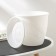 Pot for flowers with the Podon Venice, 3.1 l, d = 19 cm, white color