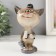 Souvenir Polystone Lak "Cat Malel" 8.2x6x13 cm