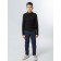 Baby turtleneck, height 152 cm, black color