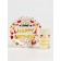 A set of paper utensils "Happy Birthday", 12 pcs., White color