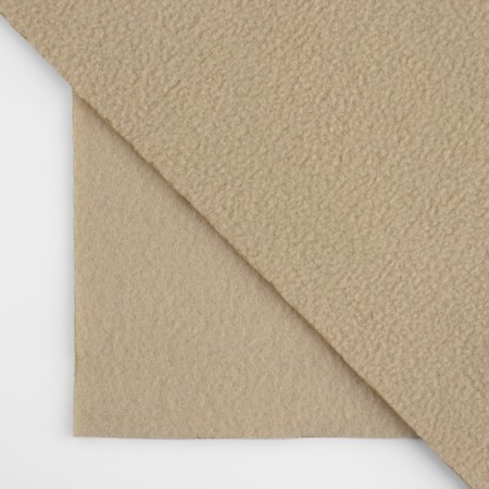 Flice flap, one -sided, 50 × 50 cm, 190 g/m, beige color No. 21-1