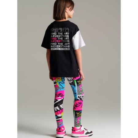 Легинсы для девочки PlayToday, рост 128 см-2