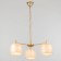 Chandelier 1092/3GD 40W E27 gold 60x60x36-76 cm Bayerlux
