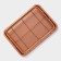 The baking sheet "Prima. Grill ", 35 × 25 cm, with a lattice, anti -stick coating, brown color
