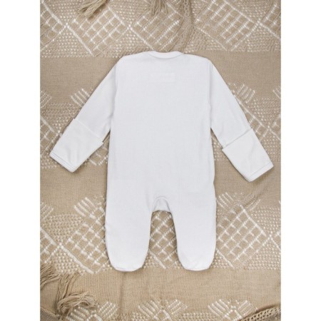 Complex Slip Children's Amarobaby Fashion, on a zipper, height 62, Milk color-6