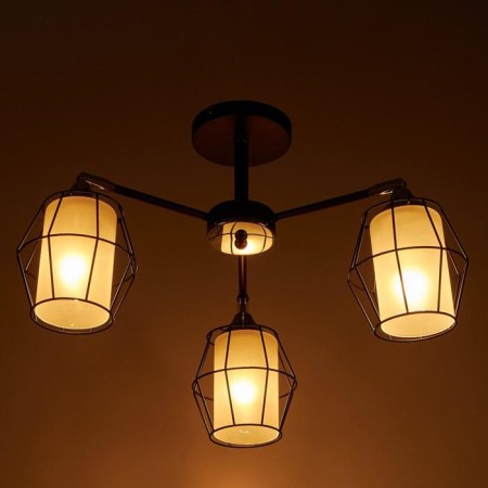 Chandelier gallop 9357 3he27 60W black-2
