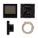 R100B thermal regulator with automatic programming and sensory buttons black Rexant 108072