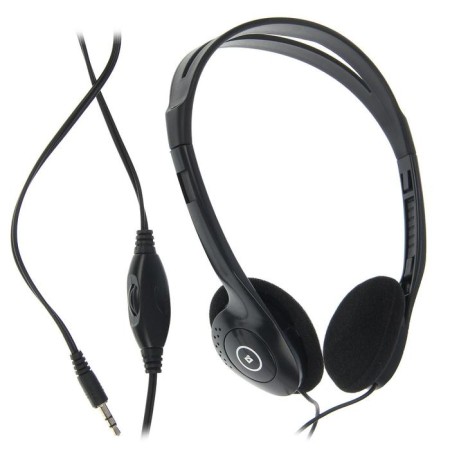Headphones Defender aura 101, invoices, 85 dB, 32 Ohm, 3.5 mm, 1.8 m, black