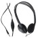 Headphones Defender aura 101, invoices, 85 dB, 32 Ohm, 3.5 mm, 1.8 m, black