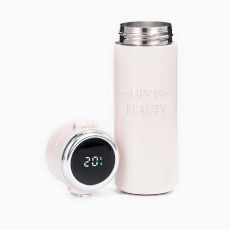 Thermal circle, 420 ml, Simple Life is Beauty, saves heat 8 hours, thermometer-9