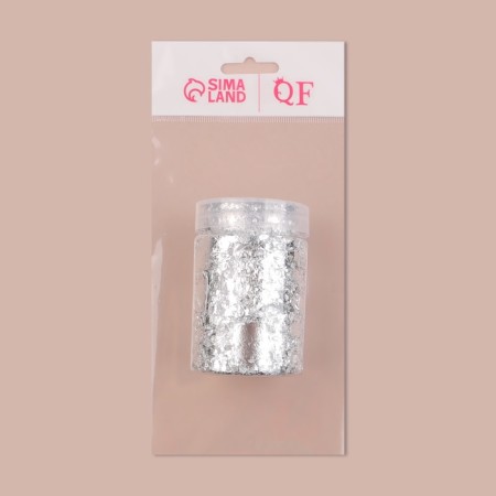 Pital for decor, 3 g, silver color-4
