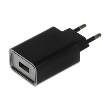 Network charger GQ-1, USB, 2.4 A, black