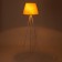 Laut's floor lamp 1x15W E27 White, champagne