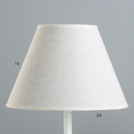 Desktop lamp Oliver 1x15W E27 white 25x25x40cm Risalux-3