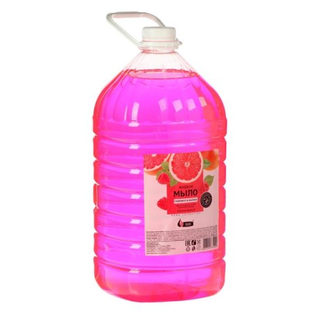 Rain liquid cream, antibacterial, grapefrut malina, PET, 5 liters