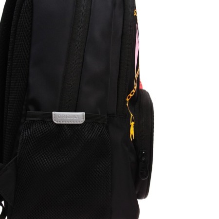 School backpack, 39 x 30 x 19 cm, Grizzly, ergonomic back, black RG-362-3_1-14